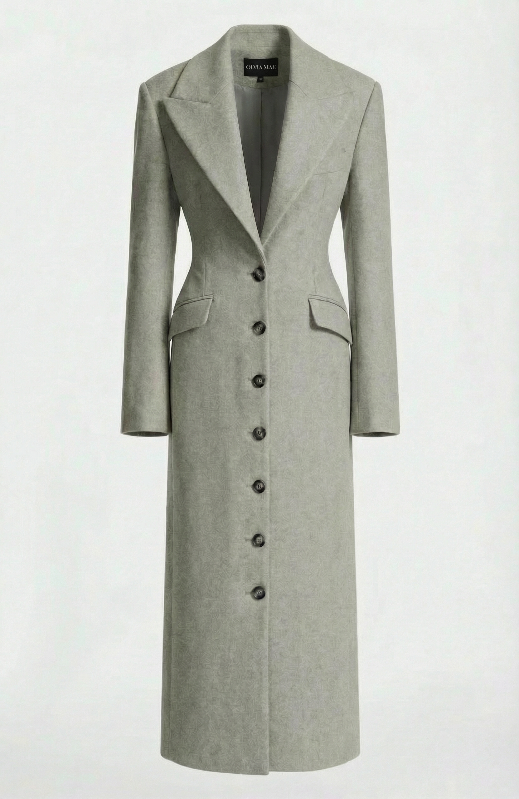 CÉLINE COAT – Sculpted Wool Coat