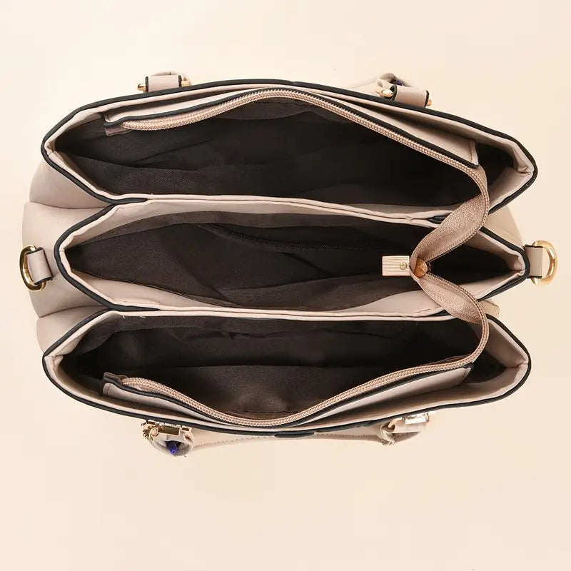 Amira Signature Leather Bag