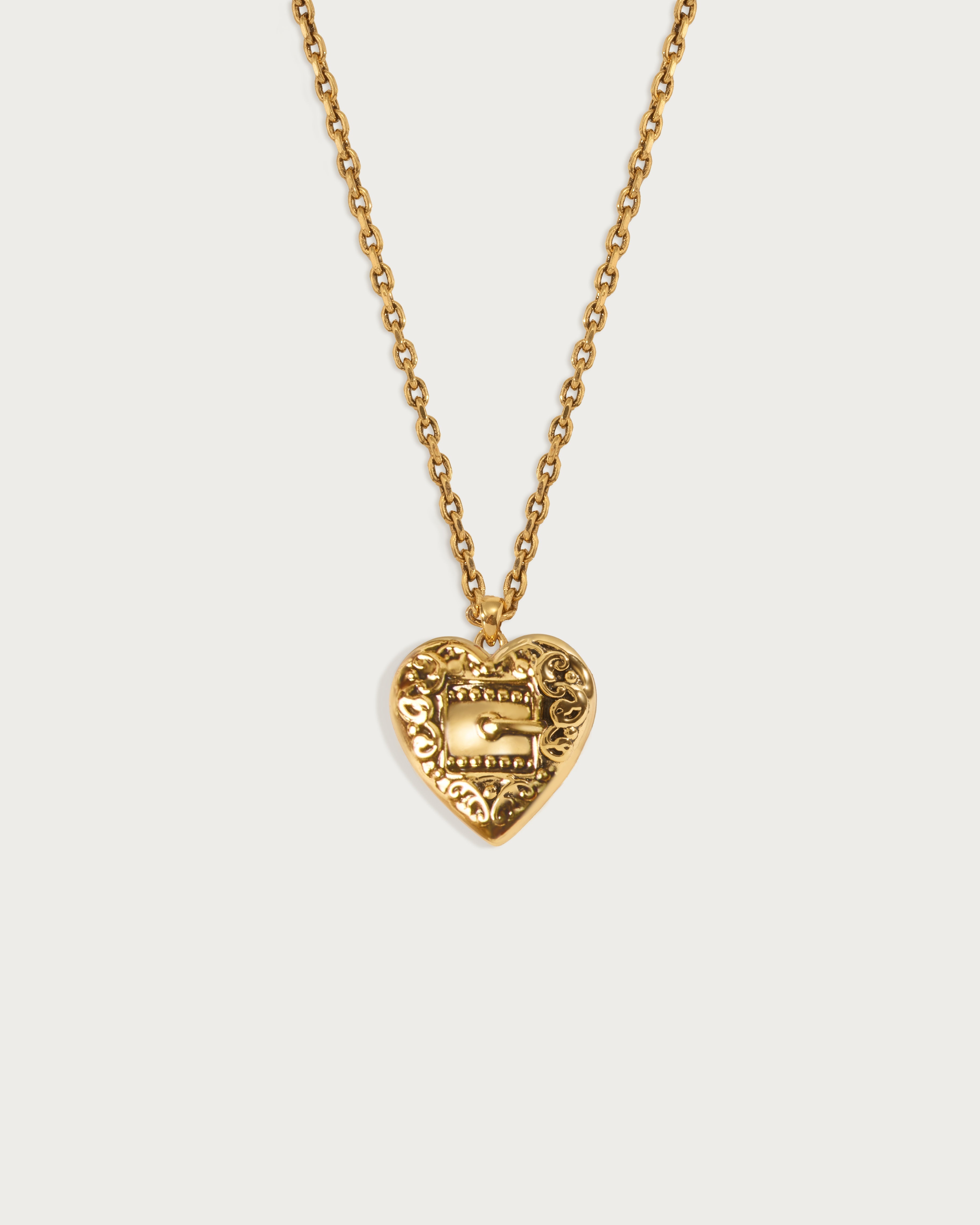 Belted Heart Necklace