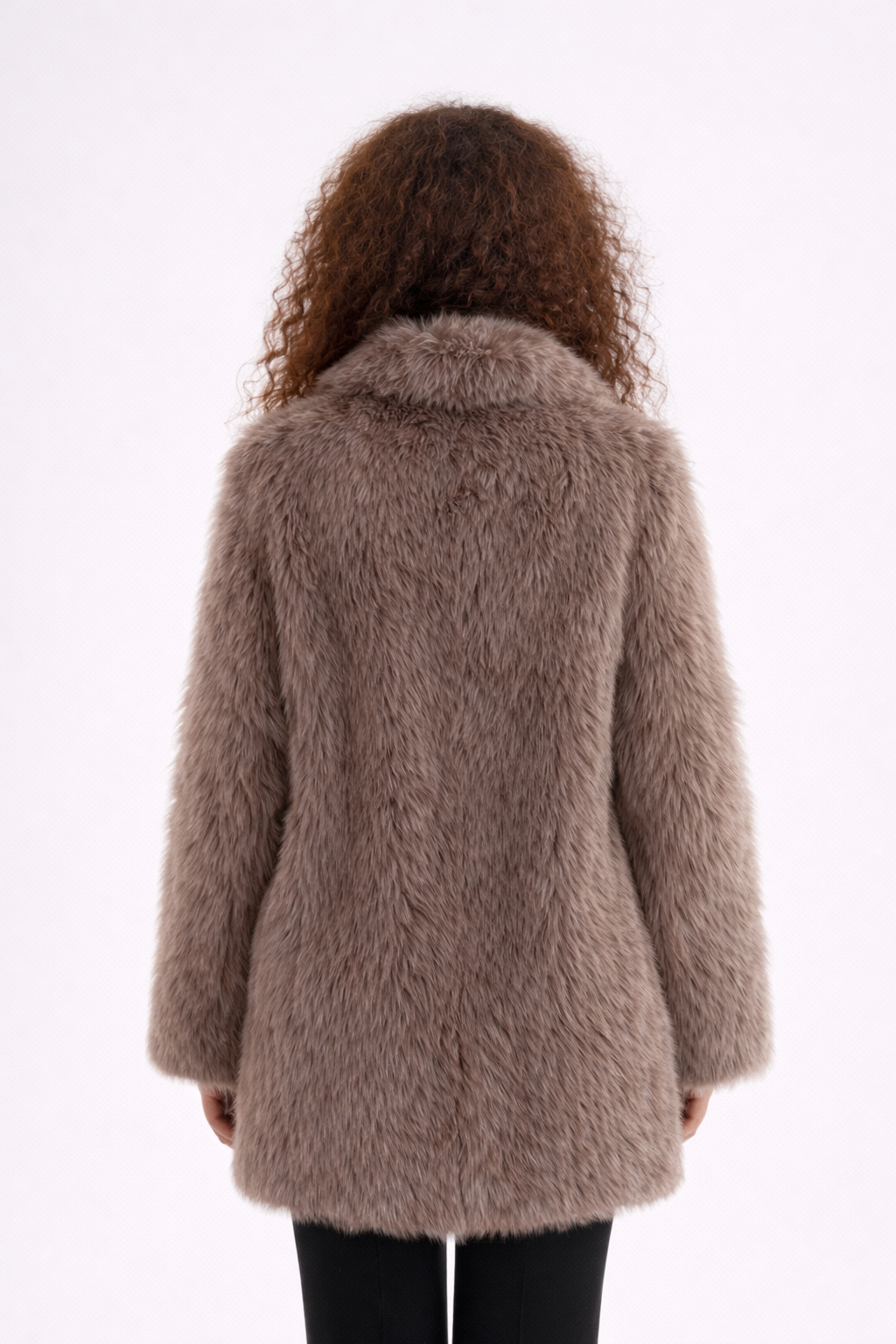 LUMIÈRE COAT – Soft Faux Fur Icon