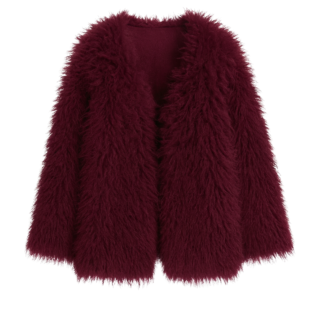 VELORA FAUX FUR COAT