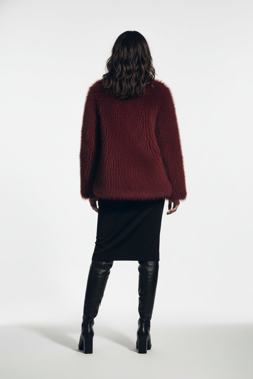 VELORA FAUX FUR COAT