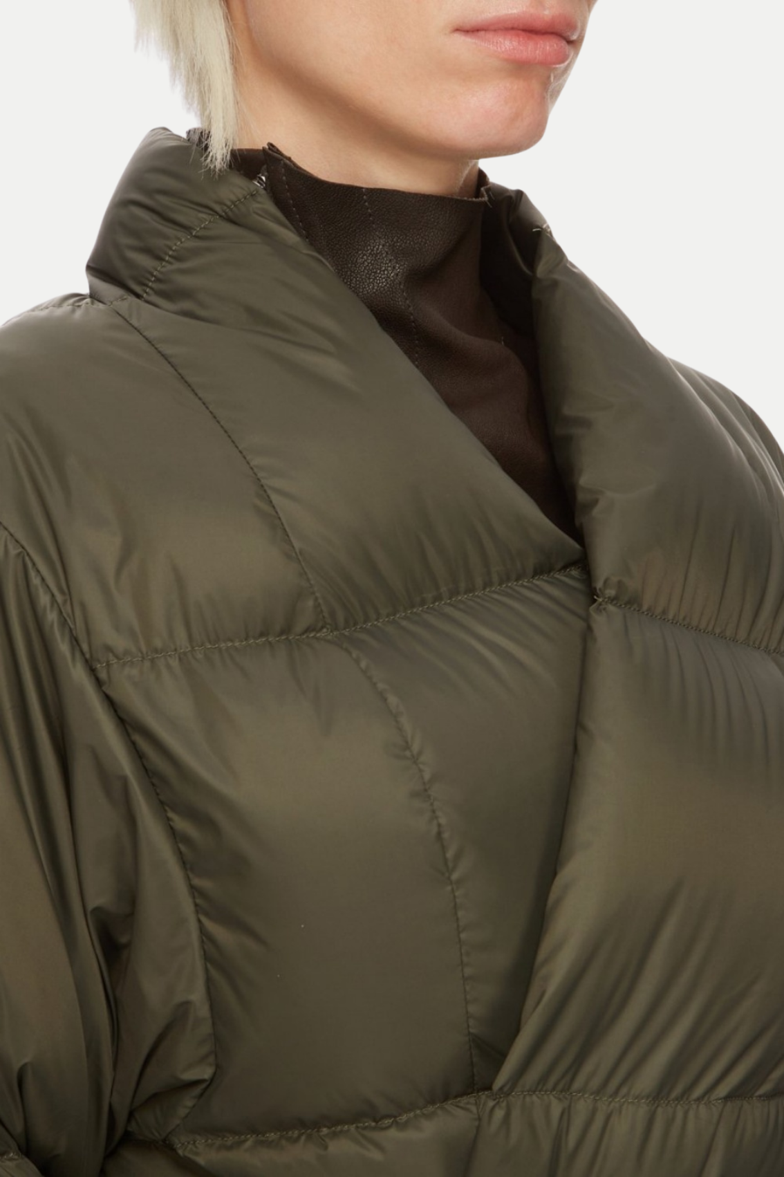 Juno Belted Batwing Jacket - Green