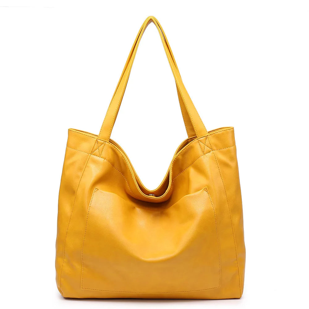 Lena Camel Tote