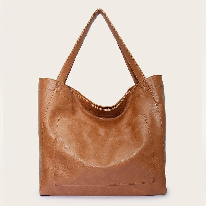 Lena Camel Tote