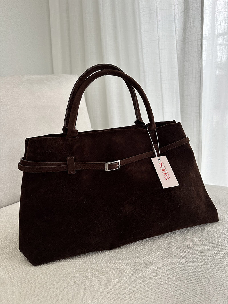 Dalila Suède Shopper
