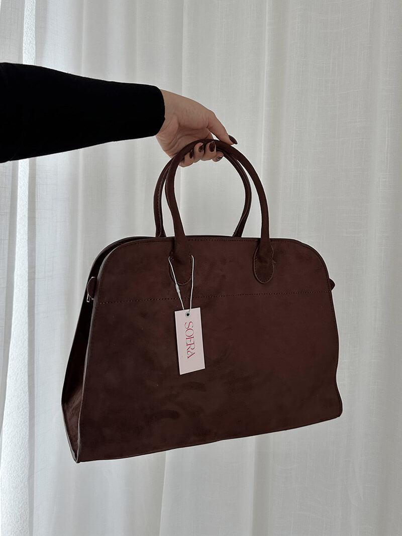Yumí  Suède Shoulder Bag