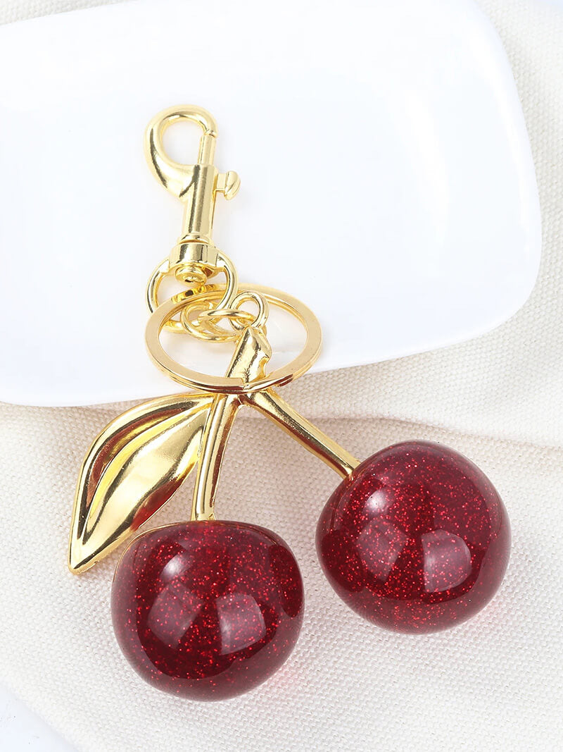 Cherry Charm Bag Chain