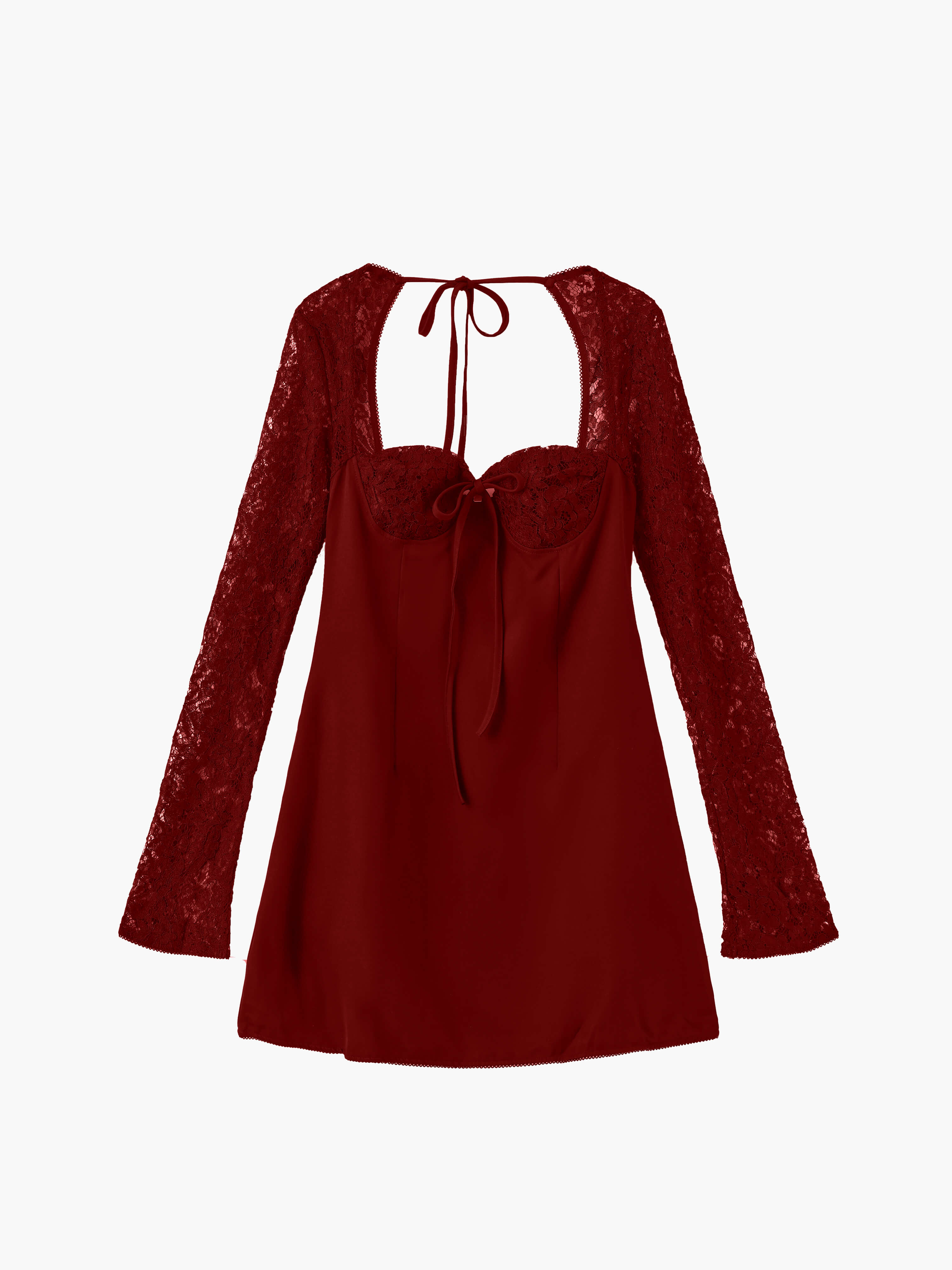 Louise Mini Dress – Luxe in elk detail