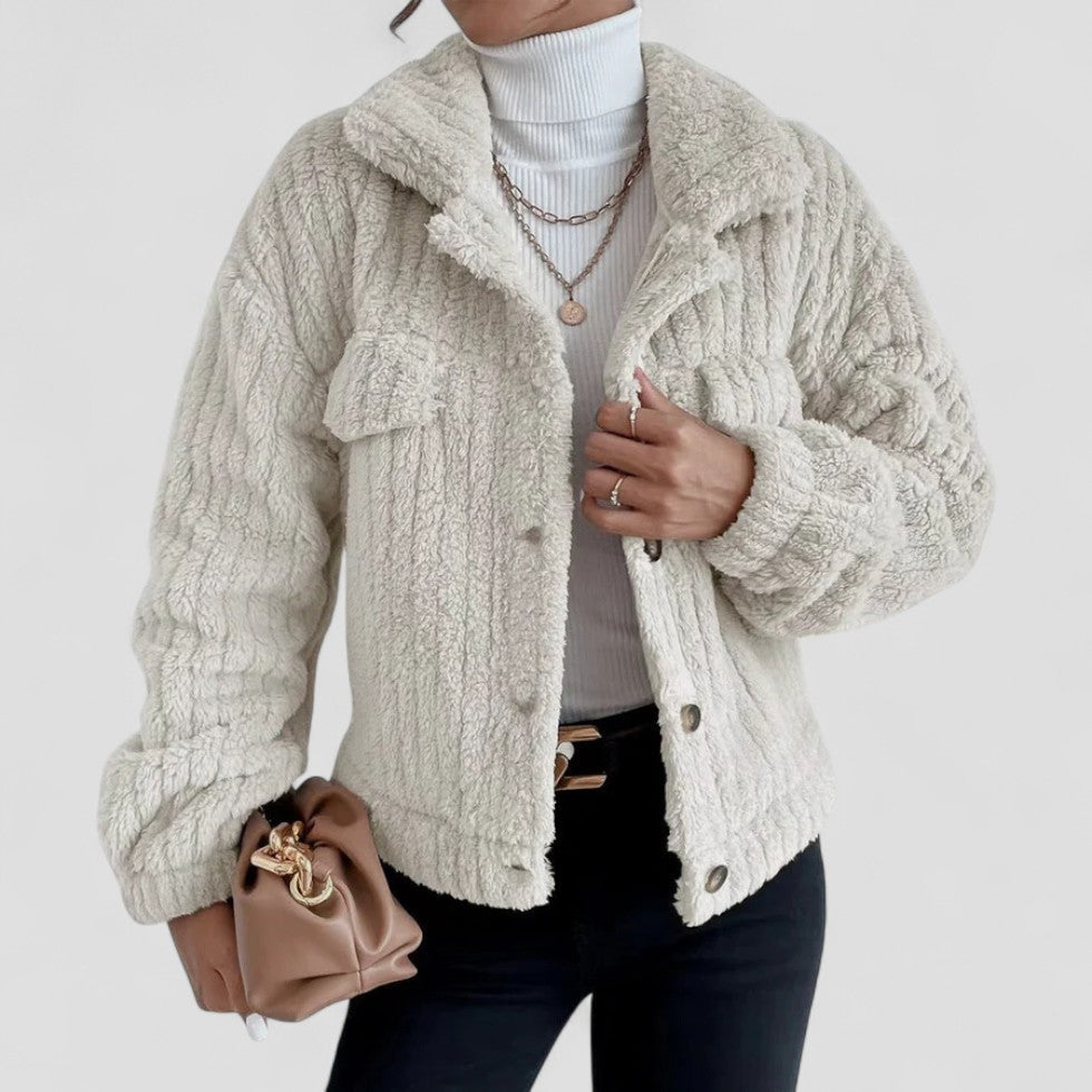 Women Teddy Coat Long Sleeve Winter Style