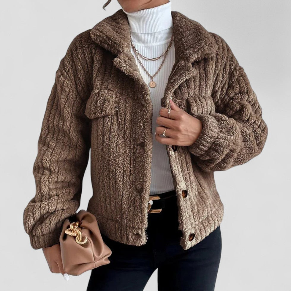 Women Teddy Coat Long Sleeve Winter Style
