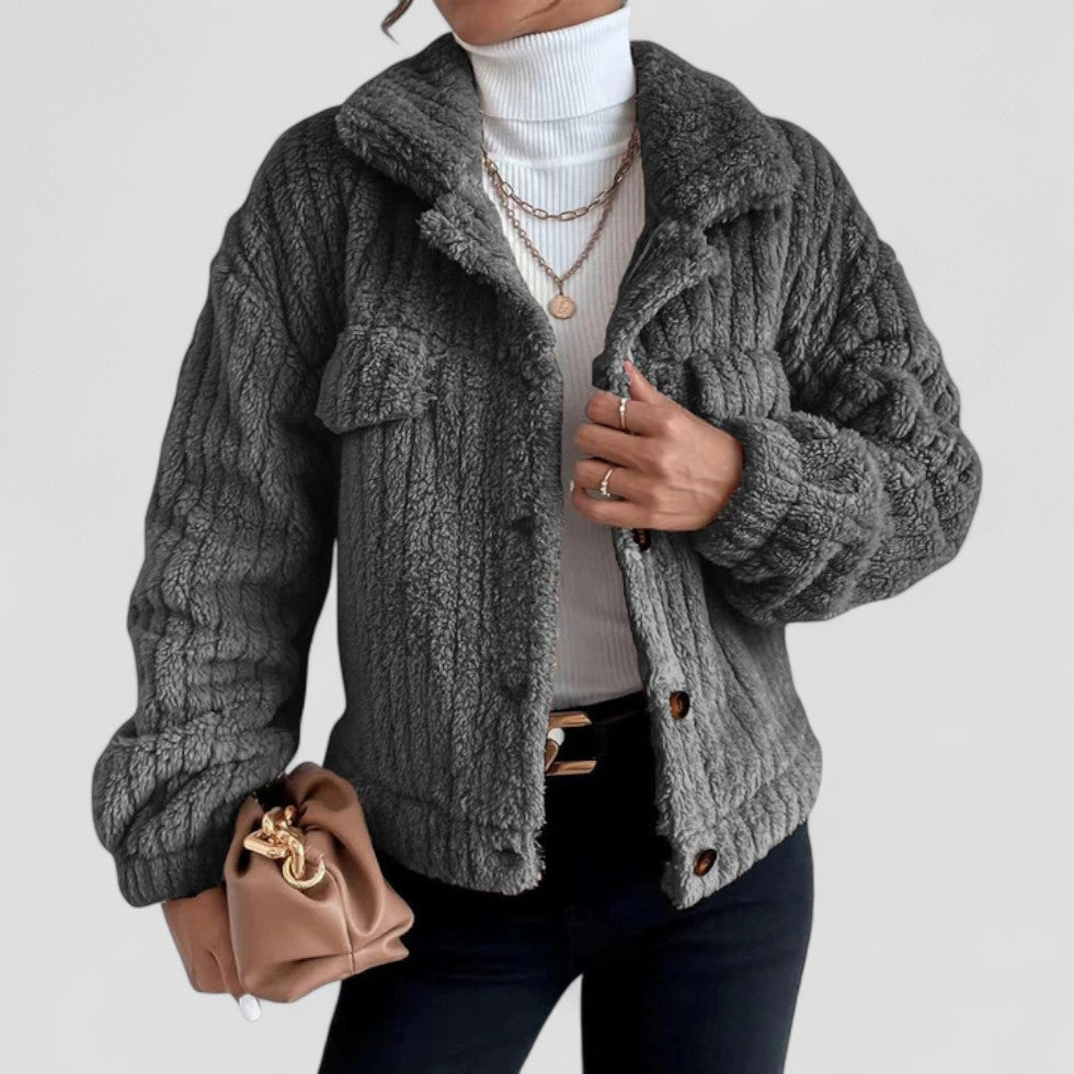 Women Teddy Coat Long Sleeve Winter Style