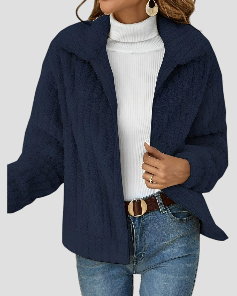 Women Modern Teddy Coat Warm Winter Style