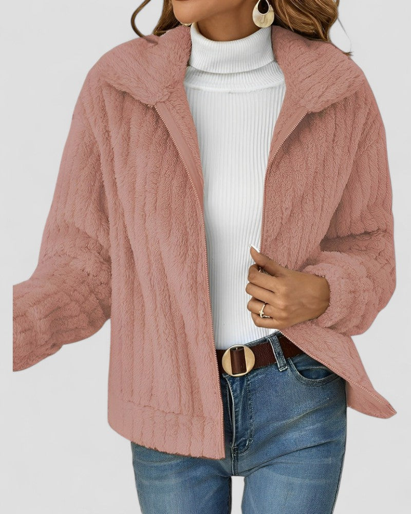 Women Modern Teddy Coat Warm Winter Style