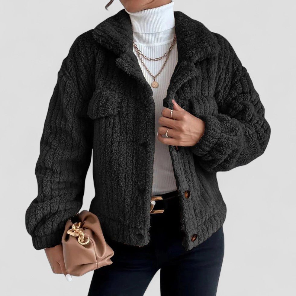 Women Teddy Coat Long Sleeve Winter Style