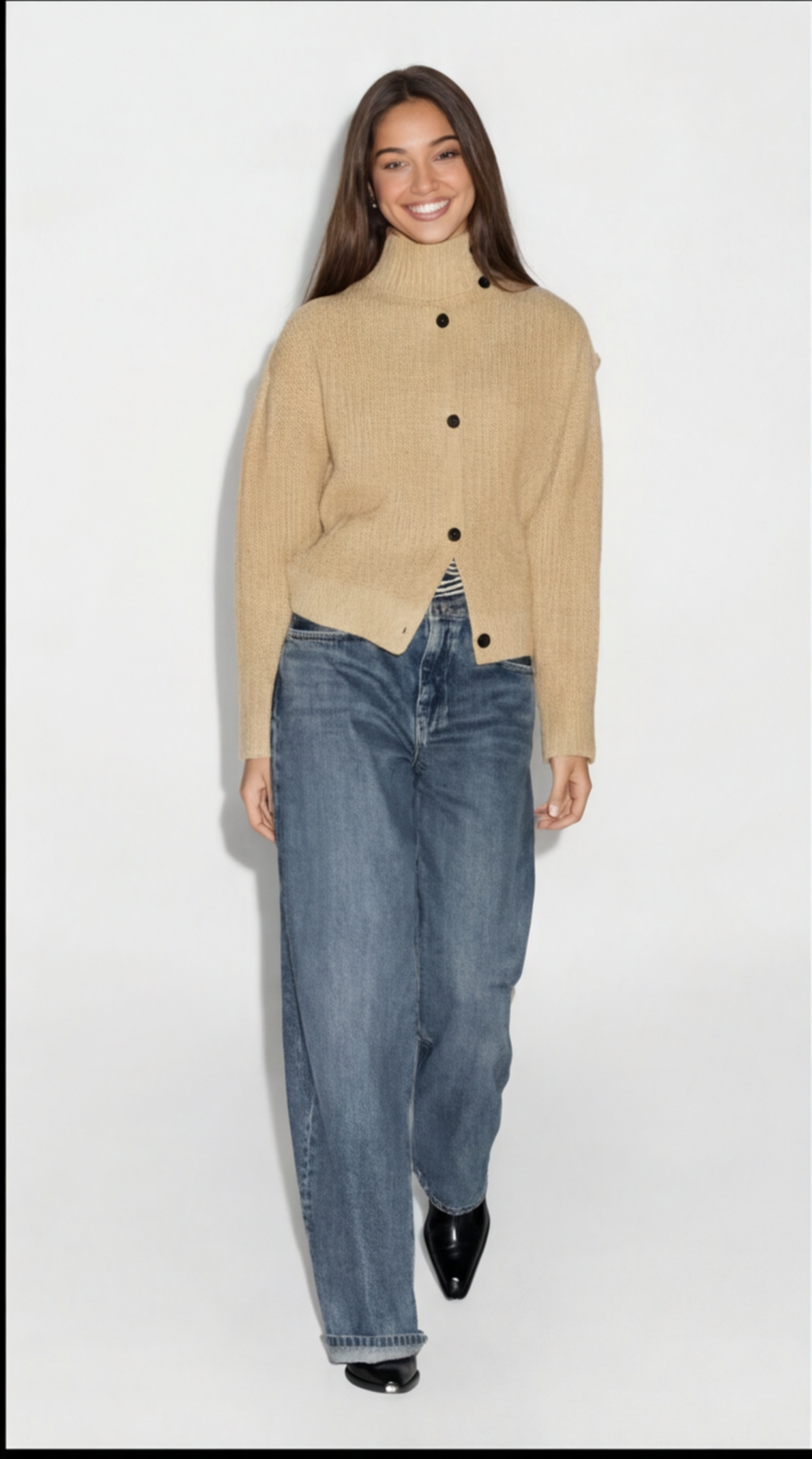 THE ÉLARA CARDIGAN – Soft-Touch Wrap Knit